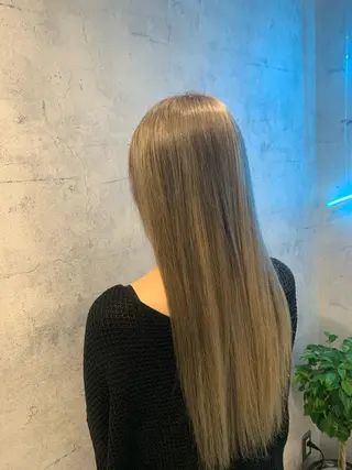 ミディアム カラー パーマ ヘアアレンジ メンズ ネイル マツエク・マツパ Sia中野新橋 『JUNYA』のヘアスタイル