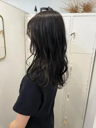 ロング カラー 透明感カラー、 アレンジ/miyuのヘアスタイル
