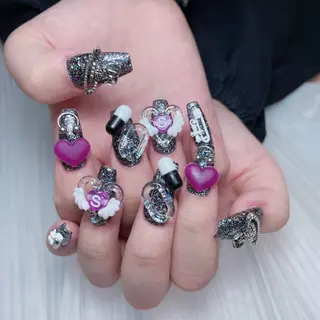 ネイル princess スカルプ専門店のネイルデザイン