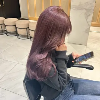 ロング カラー ayumi / ミディアムトーンのヘアスタイル