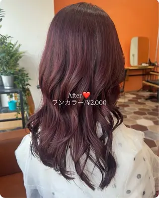 ロング カラー 佐藤 光華/カラーモデルのヘアスタイル