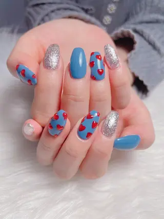 ネイル MiKi Nai池袋 長さだし得意のネイルデザイン