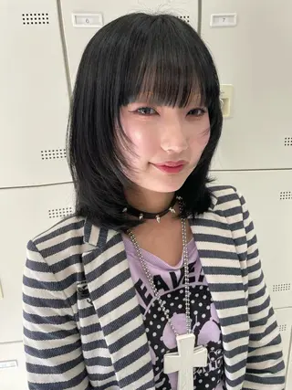 カラー mayu/ブリーチ/ layer/似合わせのヘアスタイル