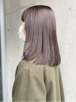 セミロング fifth/シン🌿 透明感カラー/パーマのヘアスタイル
