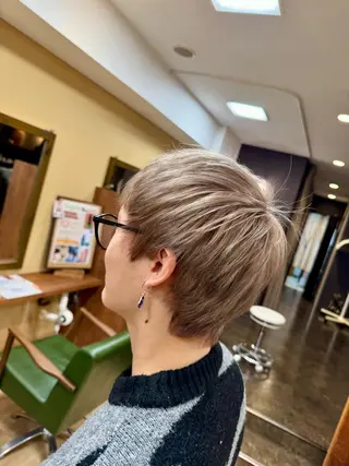 カラー メンズ 梶尾 悠人のヘアスタイル