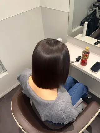 ショート 美髪特化✨ 伊織✨縮毛矯正✨のヘアスタイル