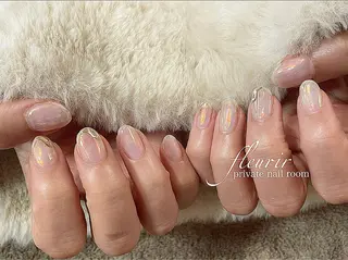 ネイル フルリール 【プライベートサロンのネイルデザイン