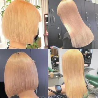 セミロング カラー ヘアアレンジ 🌹TikTok４万 ﾌｫﾛﾜｰ🌹AKIのヘアスタイル