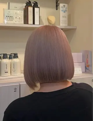 カラー Uni.所属・⠀ Reoのヘアスタイル