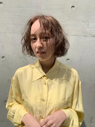 パーマ 山本 晶大のヘアスタイル
