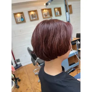 ショート カラー Lagom なかだのヘアスタイル