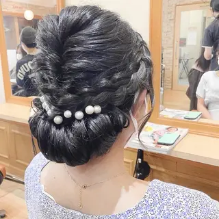 ヘアアレンジ 🌿アロマヘアルーム 横浜店✂︎のヘアスタイル