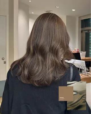 カラー 伊沢 美憂 ⌇﻿渋谷アシスタントのヘアスタイル