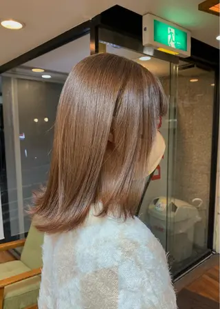 ミディアム カラー 矢野 晃平のヘアスタイル