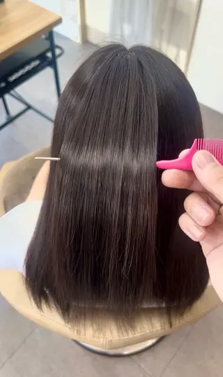 ロング 🫧髪質改善 縮毛矯正特化🫧中西のヘアスタイル