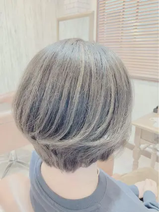 ショート カラー fossette hair&eyeのマツエク・マツパデザイン