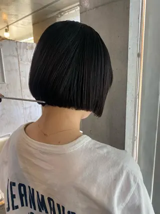 ショート カラー パーマ ヘアアレンジ メンズ キッズ ネイル マツエク・マツパ アイブロウ モリモト サナのヘアスタイル