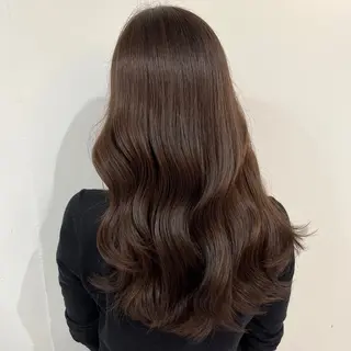 ロング カラー 透け感ブラウンカラー /レイヤー🧸ナシコのヘアスタイル