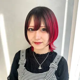 カラー デザインカラー/パー マ🦖外岡咲希🦖のヘアスタイル