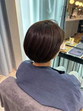 ショート 🌱大森柚紀🐇 うる艶髪🫧のヘアスタイル