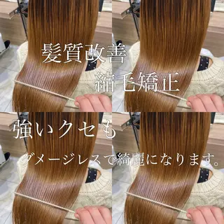 セミロング カラー パーマ 清野 大のヘアスタイル