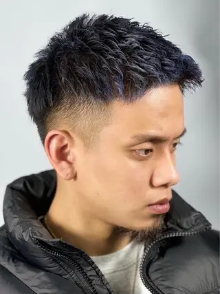 ショート カラー ヘアアレンジ メンズ ⚡️メンズ特化⚡️ 倉林 隼大のヘアスタイル