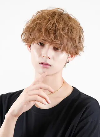 ミディアム メンズ メンズスタイル 歩夢のヘアスタイル