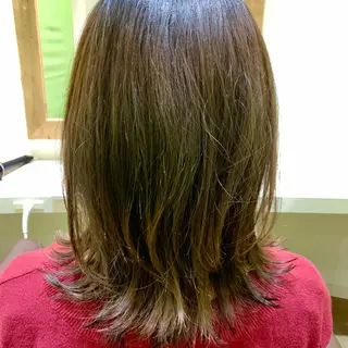 ミディアム ヘアアレンジ ショート×カラー 🦊堀米早紀【荻窪】のマツエク・マツパデザイン
