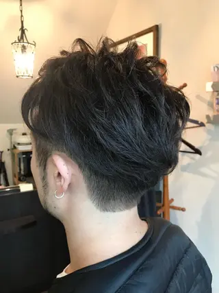 ショート メンズ Parfait 山本のヘアスタイル