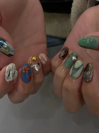 ネイル nue【ムー】 ひなたのネイルデザイン