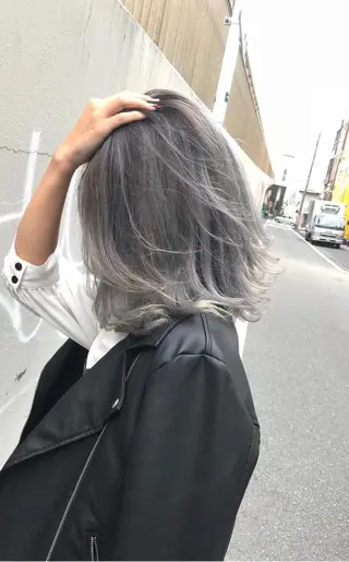 ロング カラー チビ編み込みエクステ シールEXどぅ〜すのヘアスタイル