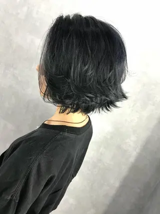 ショート カラー stylist/ボブ ことの/韓国レイヤーのヘアスタイル