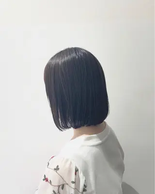ショート ショート、ボブ/ 川鍋薫のヘアスタイル