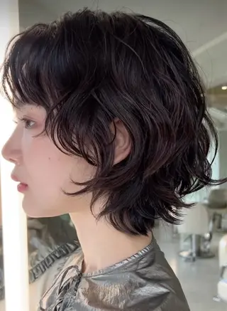 ショート レイヤー/パーマ hirokoのヘアスタイル