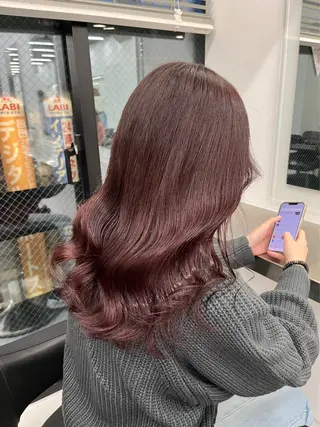 セミロング Wカラー/暖色/べ ージュりく©︎🐝のヘアスタイル