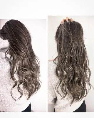 ロング カラー 武内 由貴のヘアスタイル