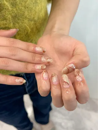 ネイル Kaede : 韓国ネイル🎀のネイルデザイン