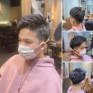 ショート 薮 恵一のヘアスタイル