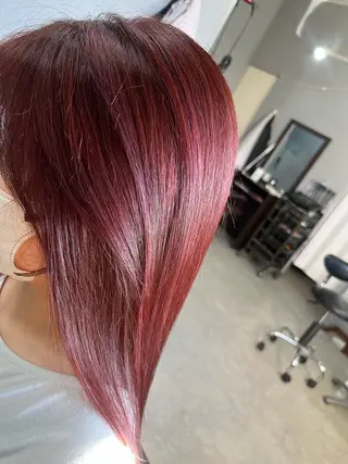 セミロング カラー 🌺ASIA🌺 福留のヘアスタイル