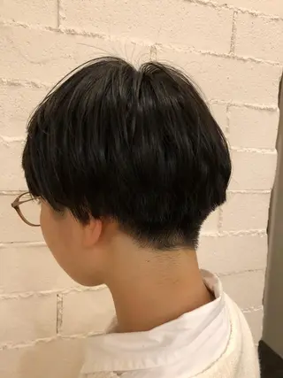 ショート 口コミ評価4.9⭐︎ カワナベ マサシのヘアスタイル