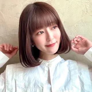 ミディアム パーマ ヘアアレンジ 🌈小顔似合わせ SHIHO🌈のヘアスタイル