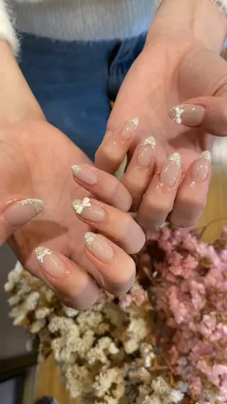 ネイル crystal ⭐︎ colorのネイルデザイン