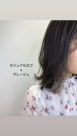 ミディアム カラー 【美髪を叶える】中谷 彰宏(アキ)のヘアスタイル