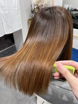 ミディアム liL  hair サトウリョウタのヘアスタイル