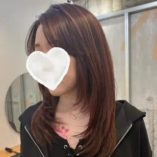 ロング リキ/髪質改善 /縮毛矯正🫧のヘアスタイル