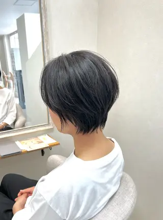 ショート ショート/白髪ぼかし 君和田若菜のヘアスタイル