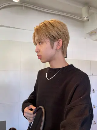 ショート カラー メンズ メンズスタイル /メンズパーマ/須藤のヘアスタイル