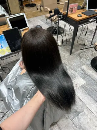 セミロング カラー 新宿/レイヤー/ amu🫧のヘアスタイル