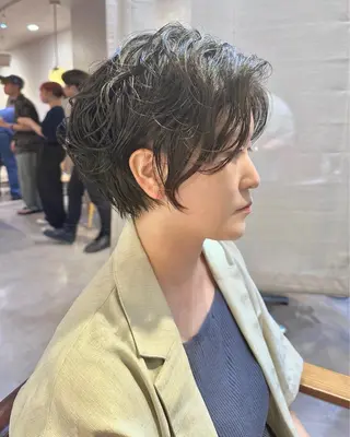 ショート はまだ かんたのヘアスタイル
