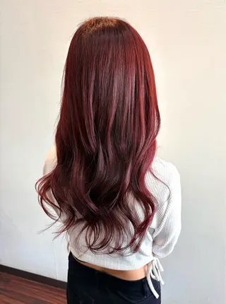 ロング カラー 𝘒𝘺𝘰𝘬𝘢 🌿‬のヘアスタイル